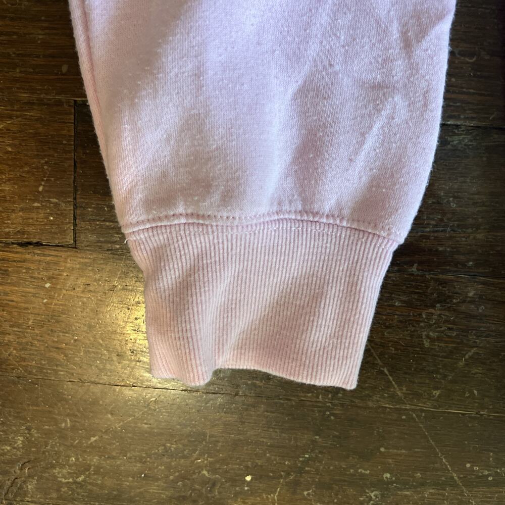 Hello Kitty Sanrio Pink Sweatshirt Oversized Fit Crew Neck Women Size Small - Picture 7 of 9